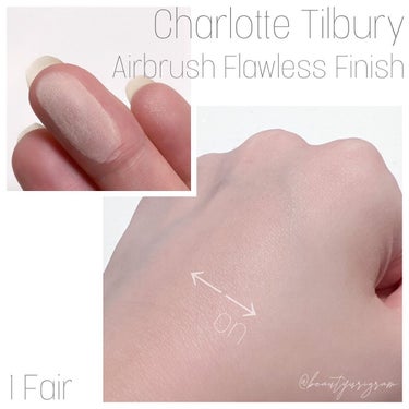 Charlotte Tilbury エアブラシフローレスフィニッシュのクチコミ「《海外コスメ》
まるでフィルターをかけたような仕上がりに！
リピ確定のプレスドパウダー
⁡
【.....」（3枚目）