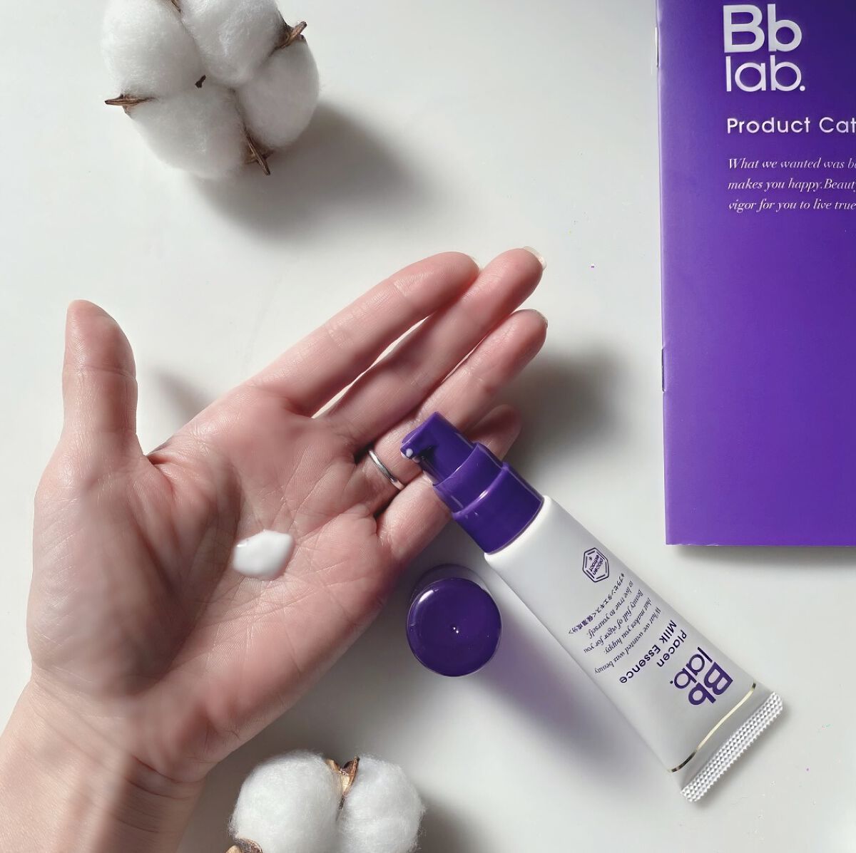 プラセンミルクエッセンス/Bb lab./美容液を使ったクチコミ（3枚目）