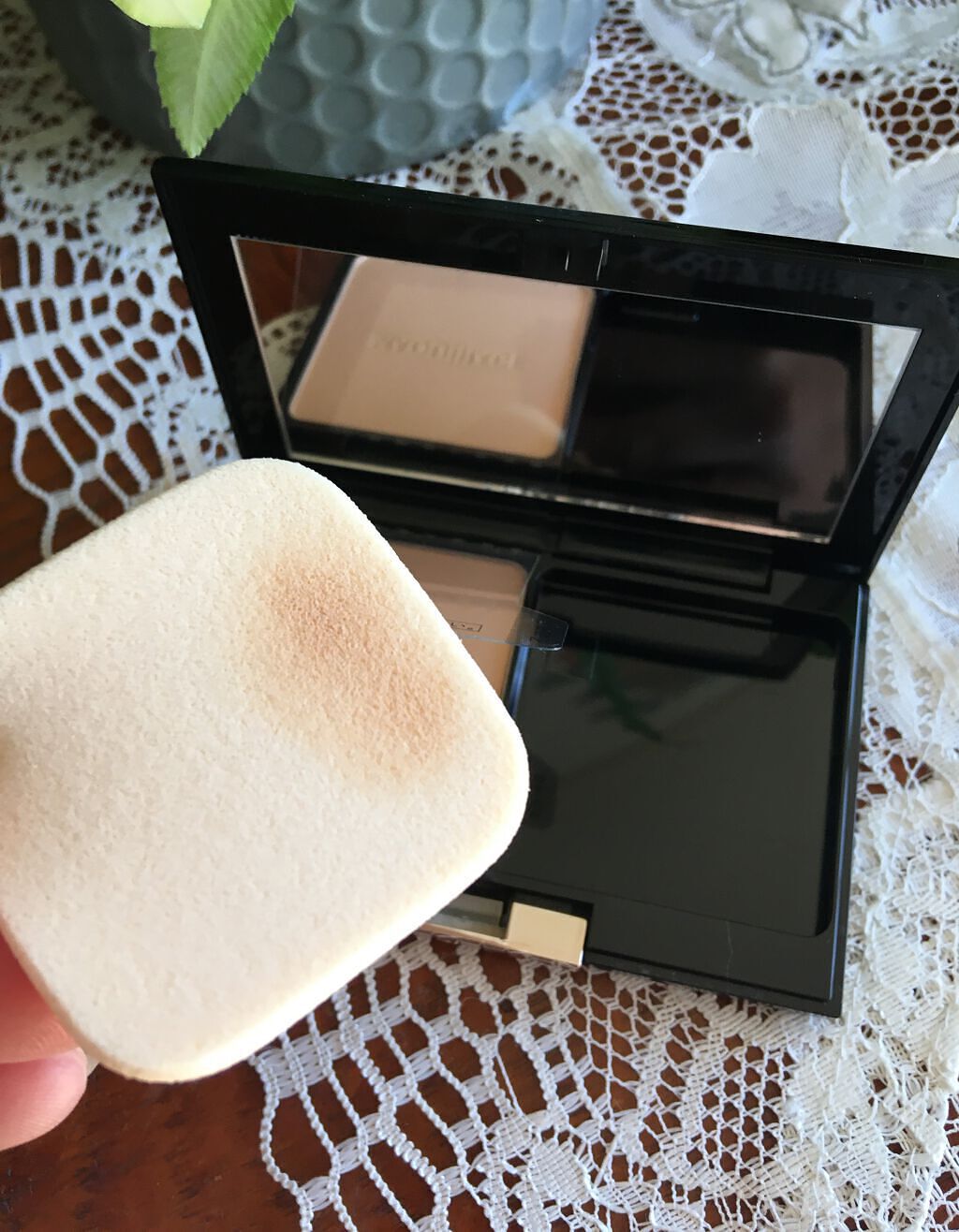 ドラマティックフェイスパウダー/マキアージュ/プレストパウダーを使ったクチコミ（3枚目）