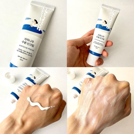 白樺水分クリーム/ROUND LAB/フェイスクリームを使ったクチコミ(5枚目)