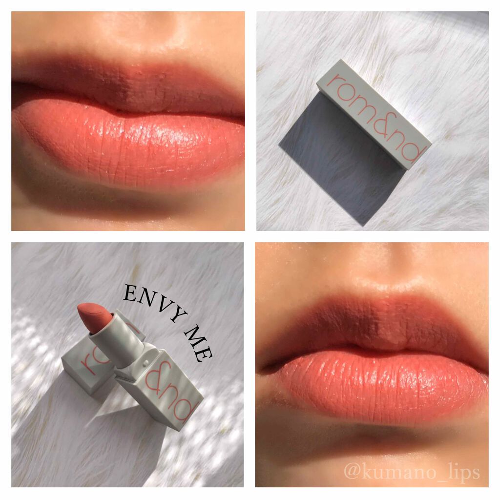 ゼログラムマットリップスティック/rom&nd/口紅を使ったクチコミ（1枚目）