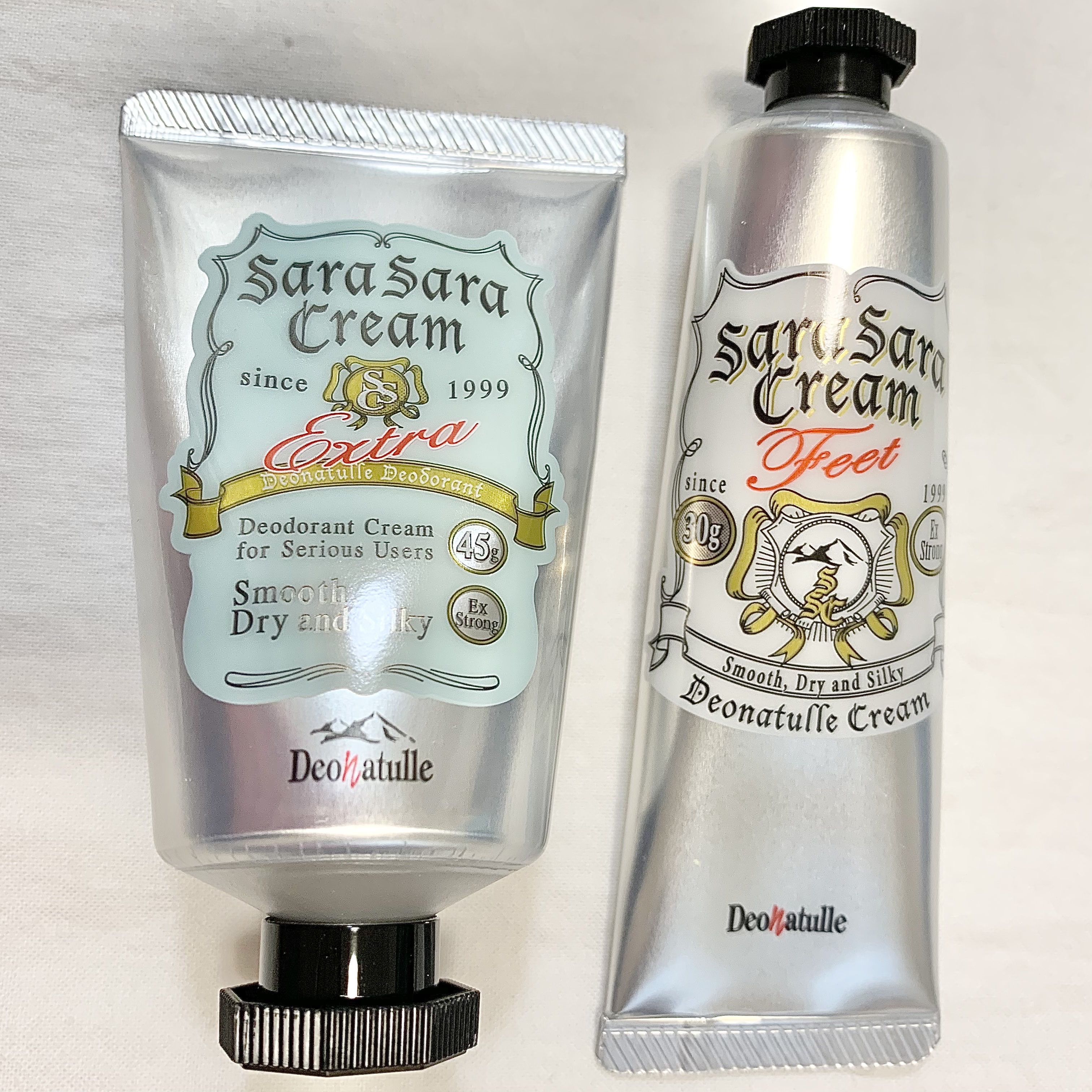 薬用足指さらさらクリーム/デオナチュレ/デオドラント・制汗剤を使ったクチコミ（2枚目）