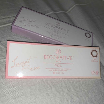 デコラティブアイズ ヴェール/Decorative Eyes/カラーコンタクトレンズを使ったクチコミ(1枚目)