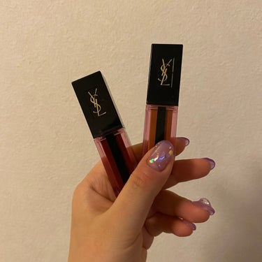 ルージュ ピュールクチュール ヴェルニ ウォーターステイン 610 ヌード アンダーウォーター/YVES SAINT LAURENT BEAUTE/口紅を使ったクチコミ（1枚目）