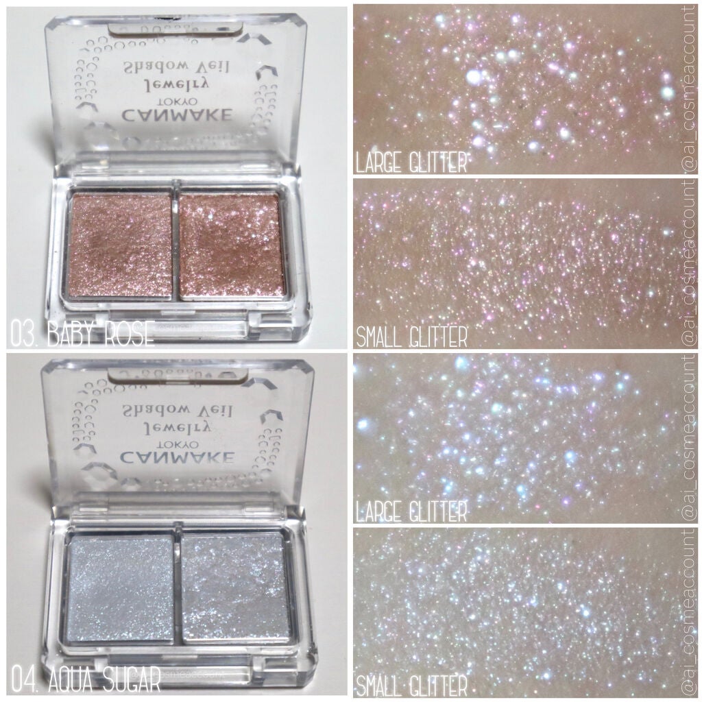 ジュエリーシャドウベール/キャンメイク/アイシャドウパレットを使ったクチコミ(8枚目)