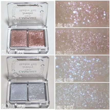 ジュエリーシャドウベール/キャンメイク/アイシャドウパレットを使ったクチコミ(8枚目)