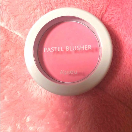 アピュー パステルブラッシャー/A’pieu/パウダーチークを使ったクチコミ(1枚目)