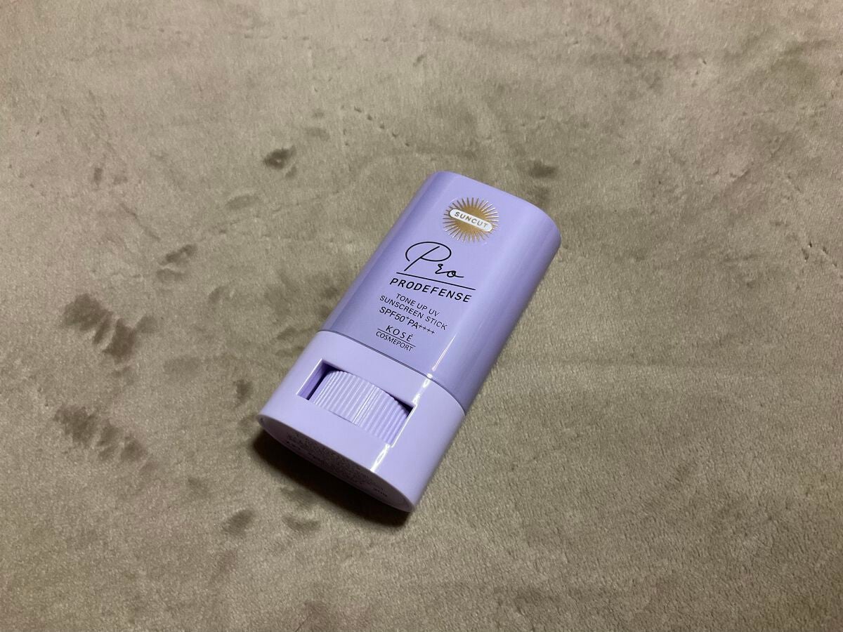 プロディフェンス トーンアップUV スティック/サンカット®/日焼け止めスティックを使ったクチコミ(1枚目)