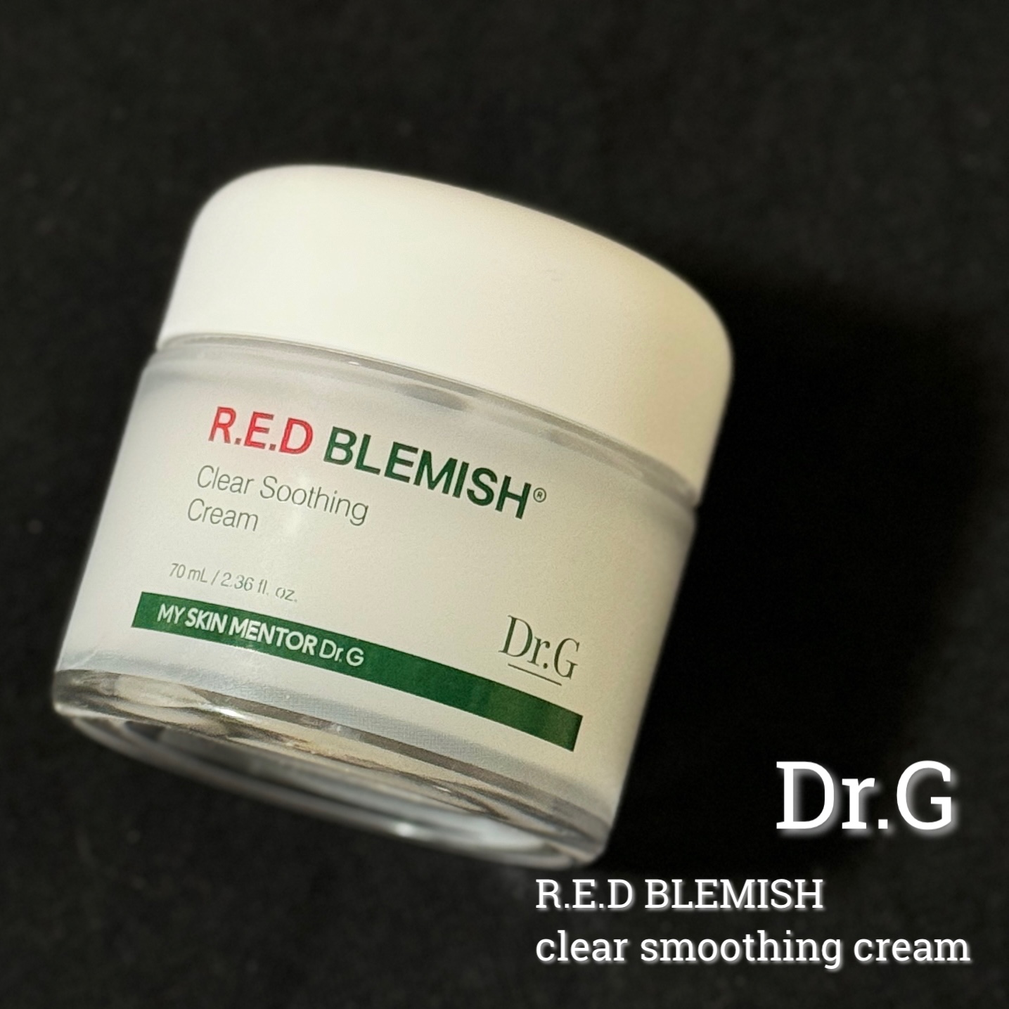 ★100時間 水分保湿★ ⁡ 

Dr.G
レッドブレミッシュクリアスージングクリーム

【テクスチャー】 
白濁したみずみずしいクリーム

【香り】 
特にない！
⁡
【使用感】
・伸びのいいクリームで、べたつかないのにしっとりとした仕上