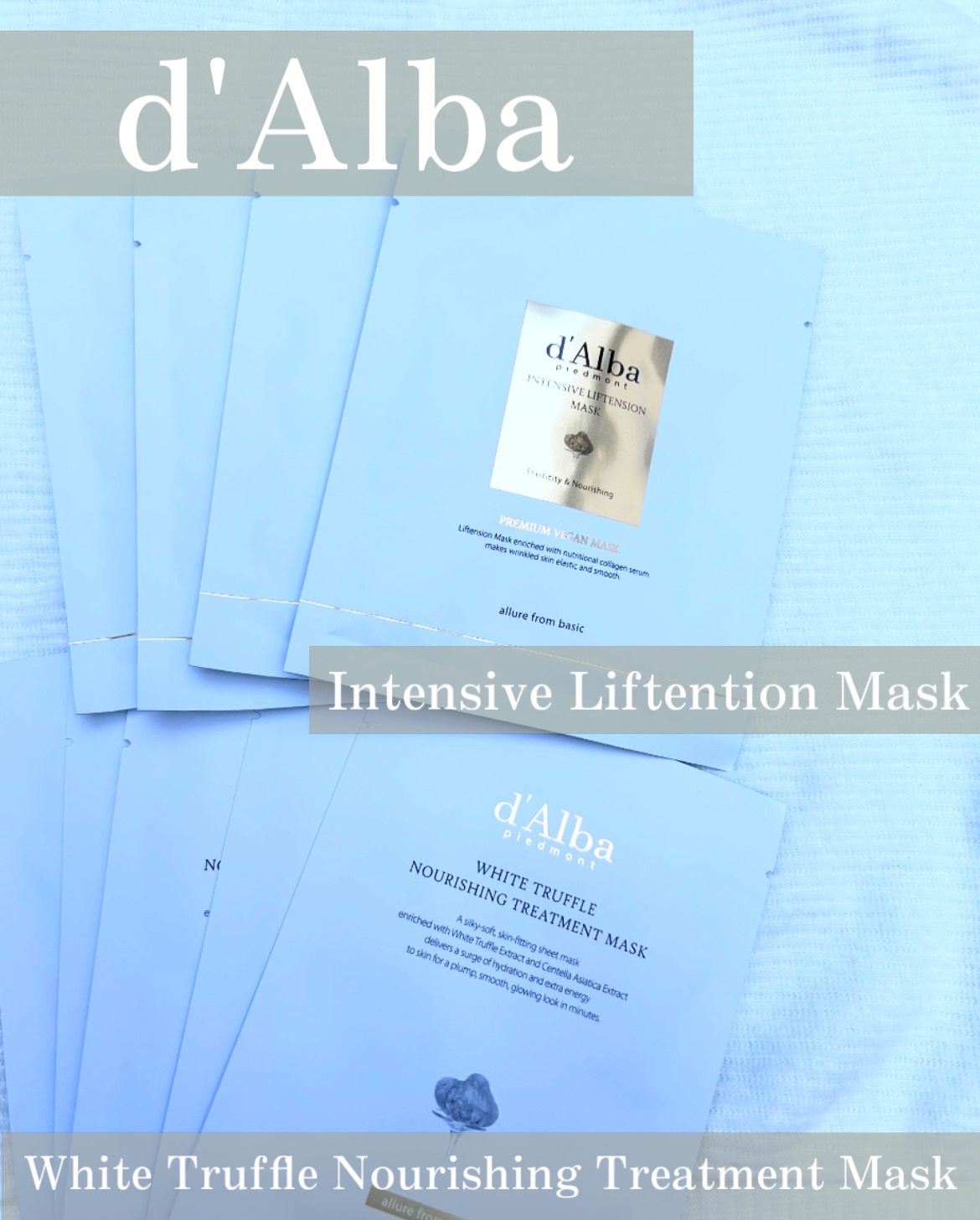 ホワイトトリュフナリシングトリートメントマスク/ダルバ/シートマスク・パックを使ったクチコミ（1枚目）