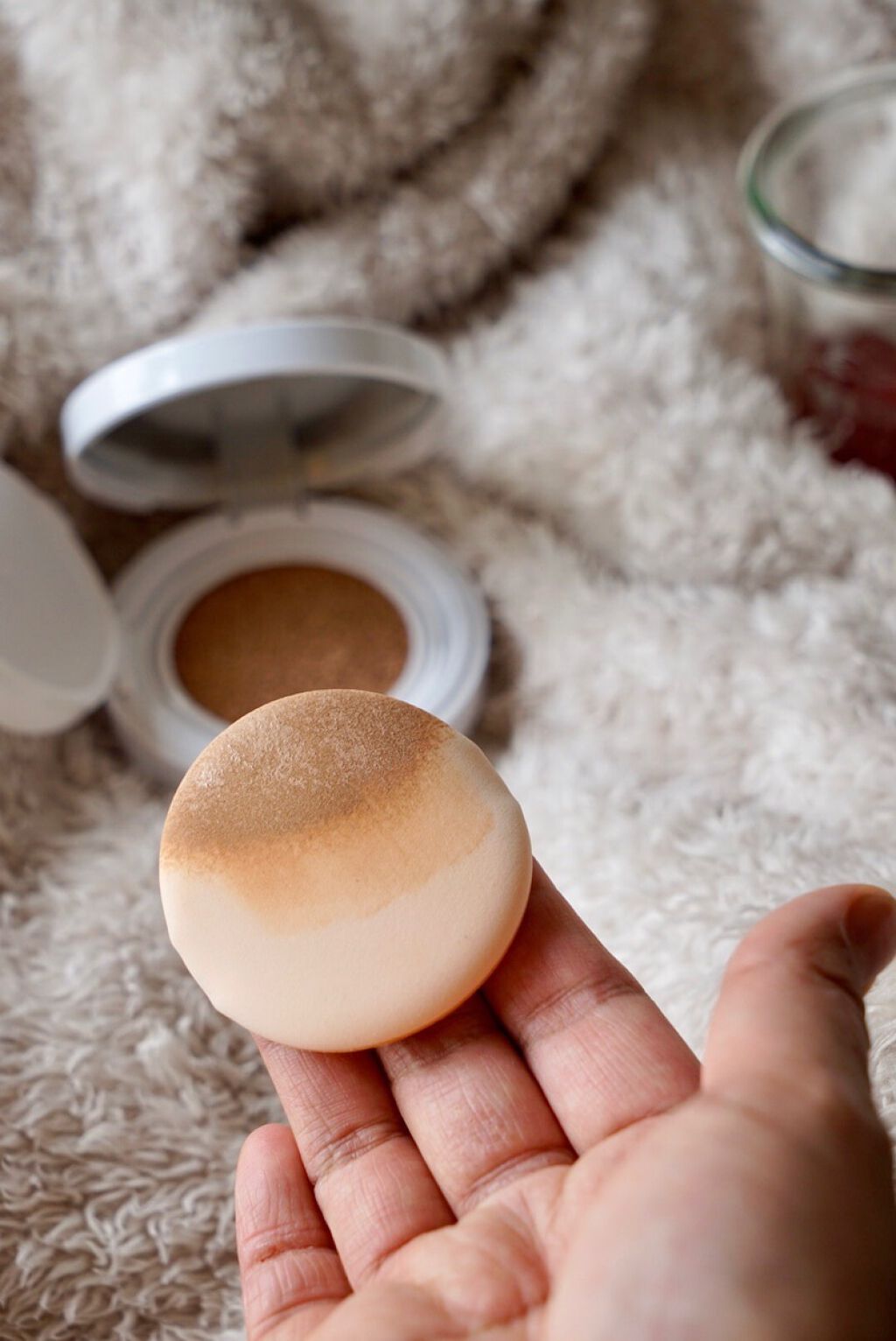 オーガニッククッションコンパクト/アクア・アクア/クッションファンデーションを使ったクチコミ(4枚目)