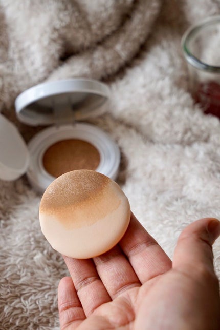 オーガニッククッションコンパクト/アクア・アクア/クッションファンデーションを使ったクチコミ(4枚目)