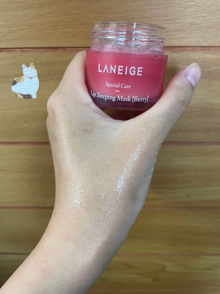 リップスリーピングマスク/LANEIGE/リップバームを使ったクチコミ(6枚目)