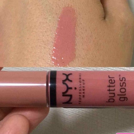 バターグロス/NYX Professional Makeup/リップグロスを使ったクチコミ(1枚目)