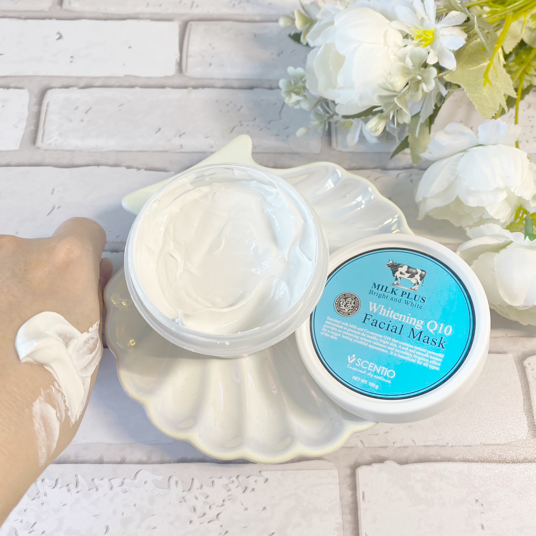 ミルクホワイトQ10フェイシャルマスク/Beauty Buffet/シートマスク・パックを使ったクチコミ（3枚目）