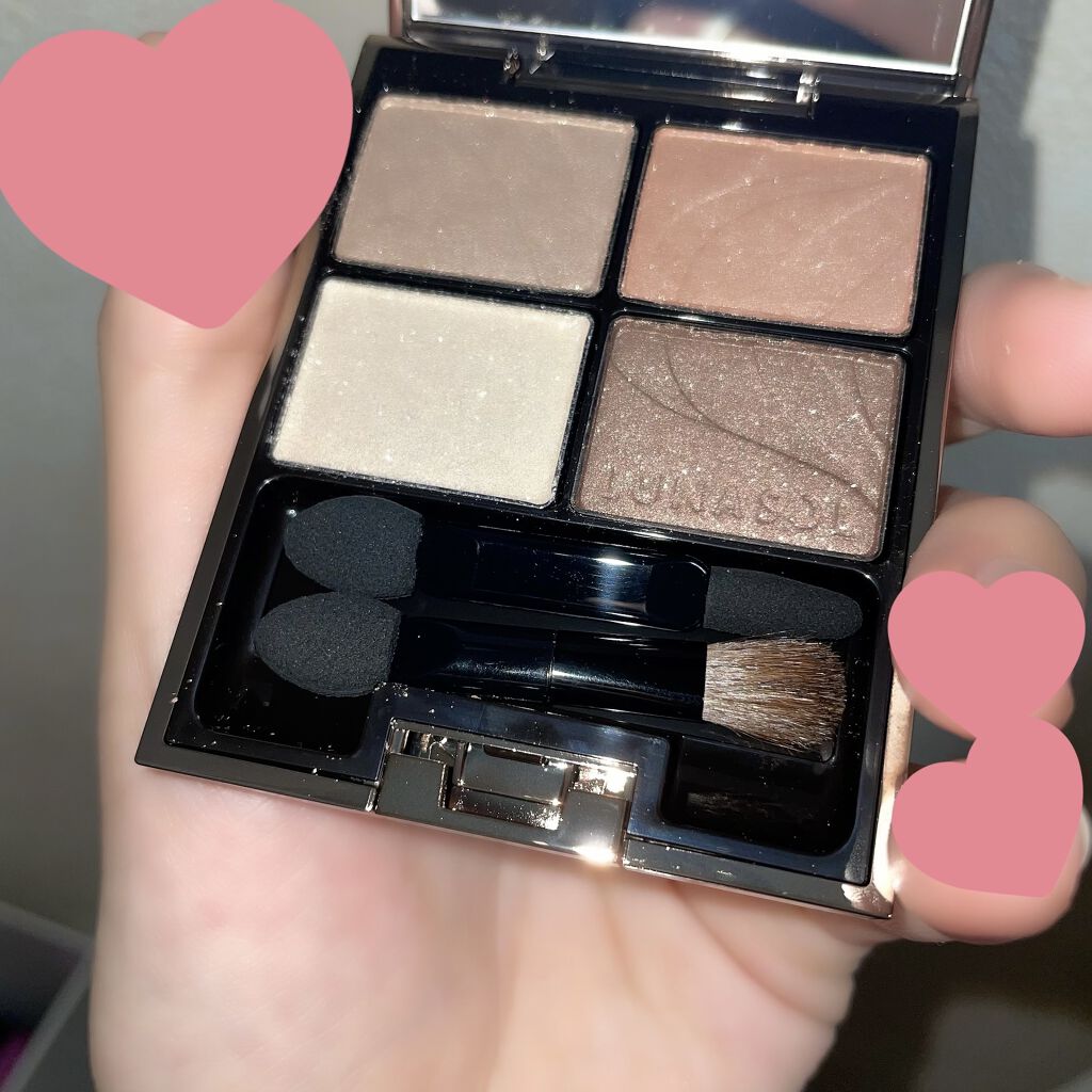 セントフォルムアイズ/LUNASOL/アイシャドウパレットを使ったクチコミ（2枚目）