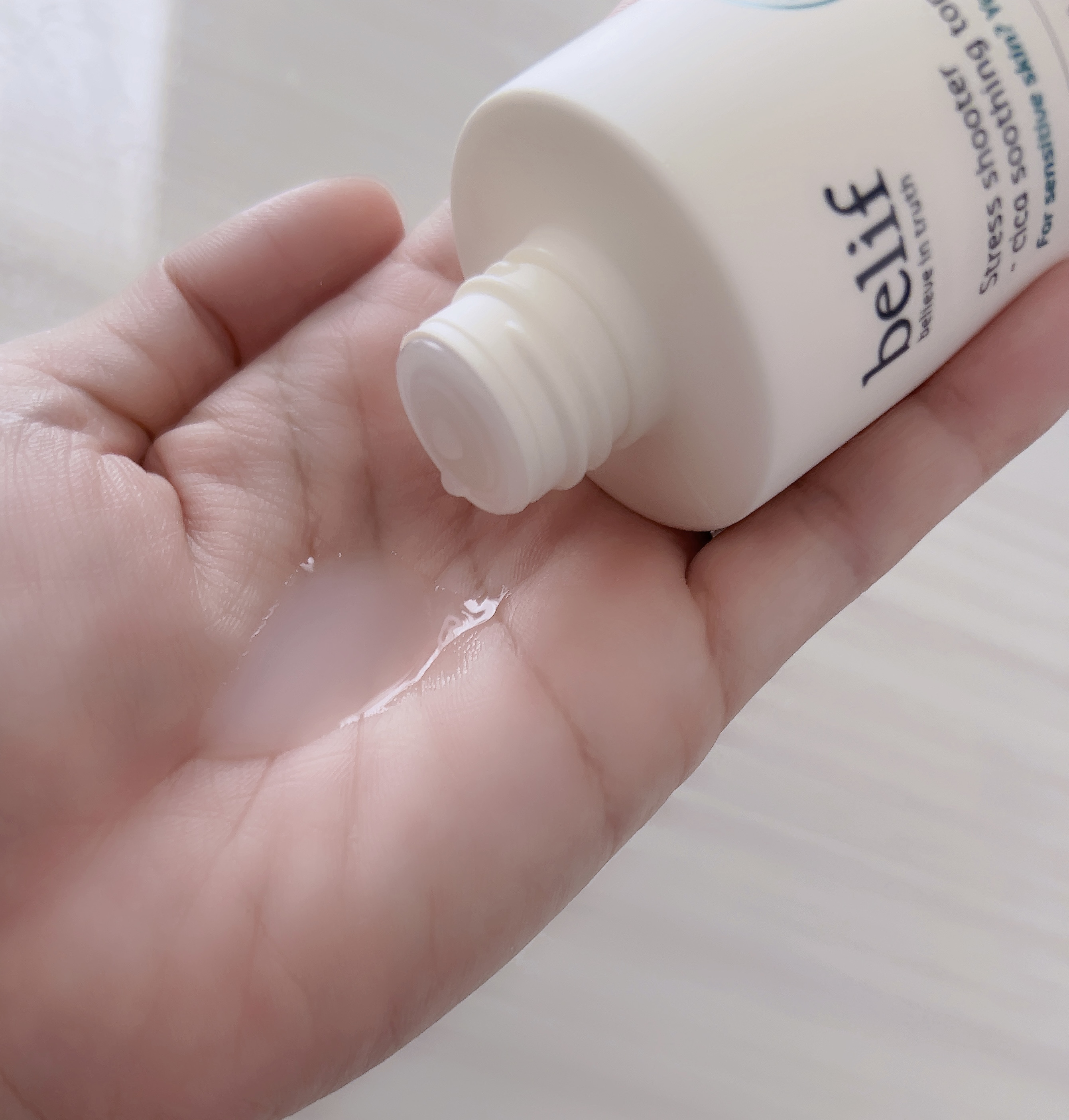 ストレスシューターシカスージングトナー /belif/化粧水を使ったクチコミ（2枚目）