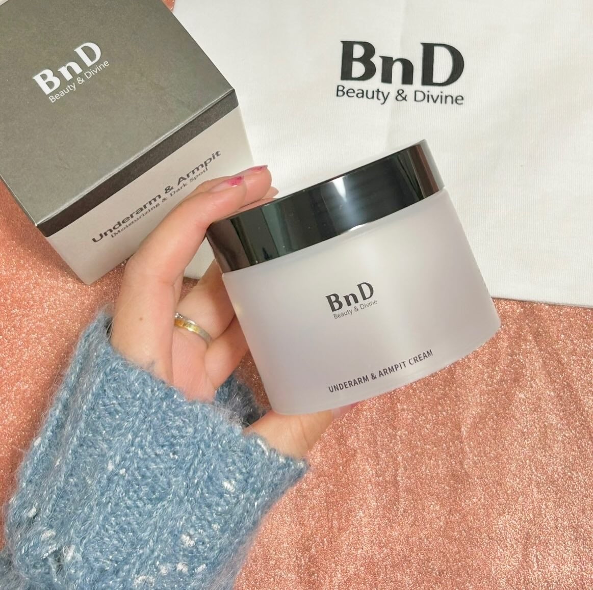 BnDアンダーアームクリーム(ボディクリーム)/BnD/デリケートゾーンケアを使ったクチコミ(5枚目)