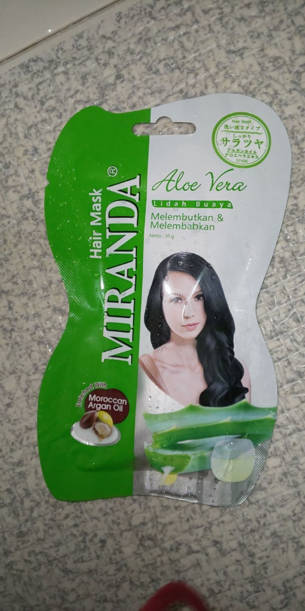 モイスチャーヘアマスク/MIRANDA/ヘアマスク・ヘアパックを使ったクチコミ(1枚目)