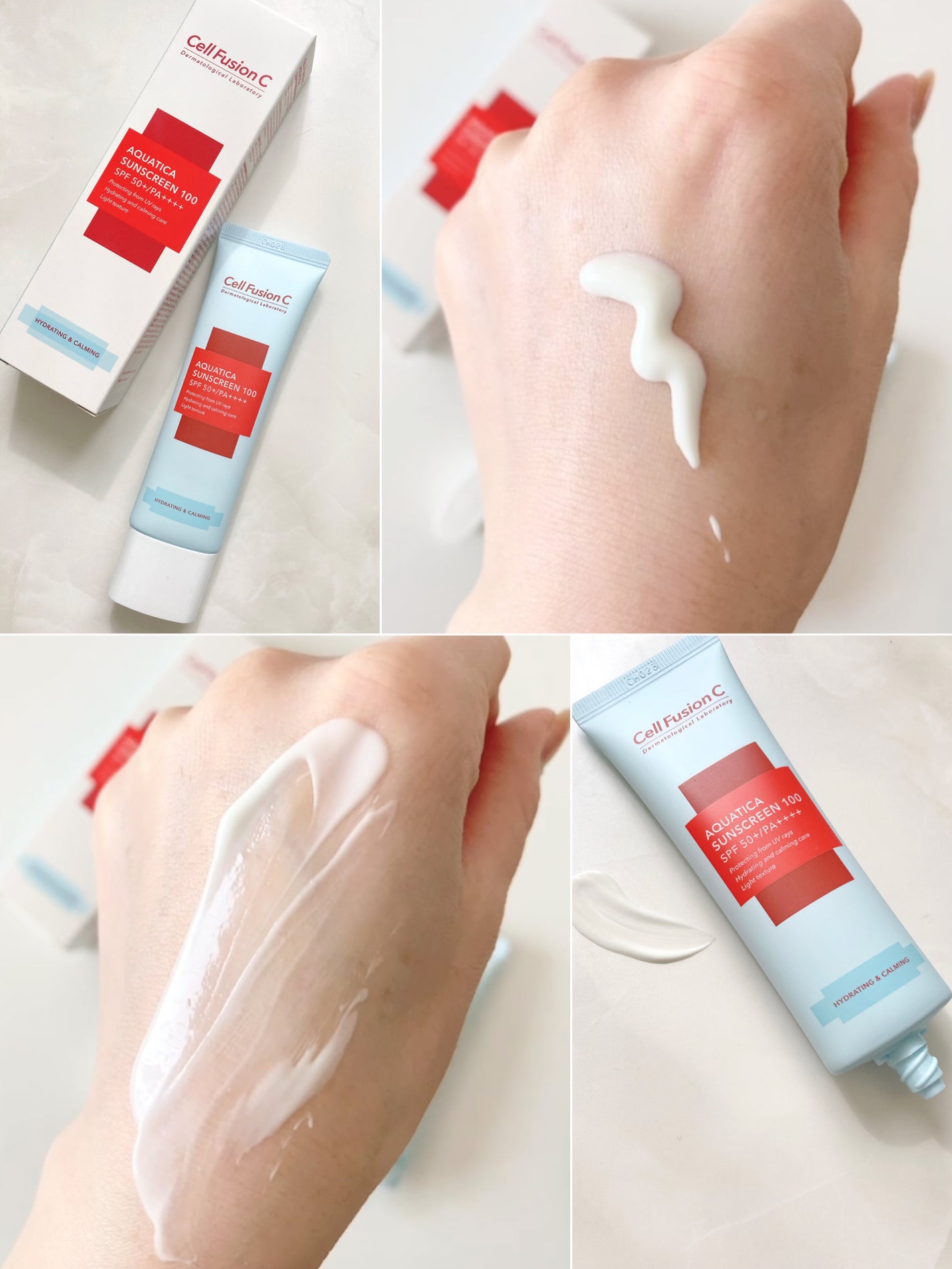 アクアティカサンスクリーン100/Cell Fusion C(セルフュージョンシー)/日焼け止めクリームを使ったクチコミ(5枚目)