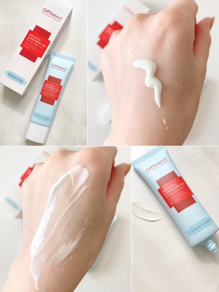 アクアティカサンスクリーン100/Cell Fusion C(セルフュージョンシー)/日焼け止めクリームを使ったクチコミ(5枚目)