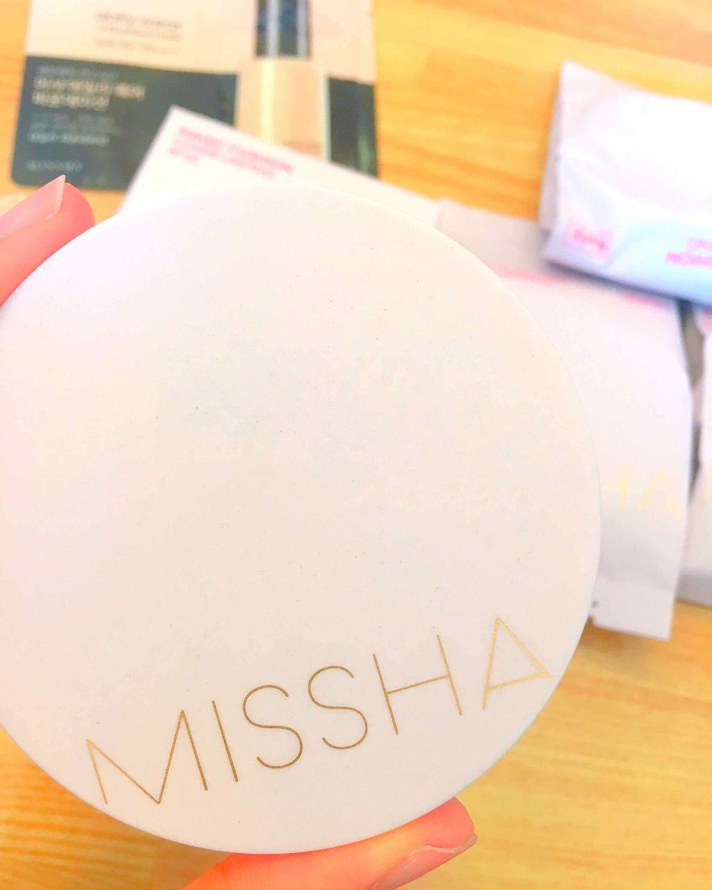 M クッションファンデーション(マット)/MISSHA/クッションファンデーションを使ったクチコミ(1枚目)