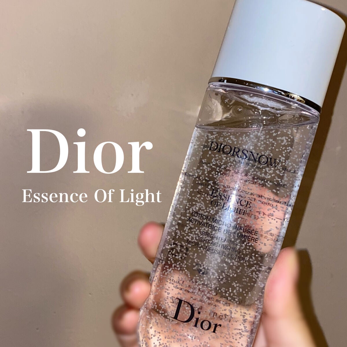 スノー ライト エッセンス ローション (薬用化粧水) (医薬部外品)/Dior/化粧水を使ったクチコミ(1枚目)