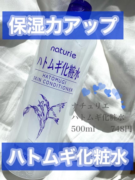 ハトムギ化粧水(ナチュリエ スキンコンディショナー R )/ナチュリエ/化粧水を使ったクチコミ(1枚目)