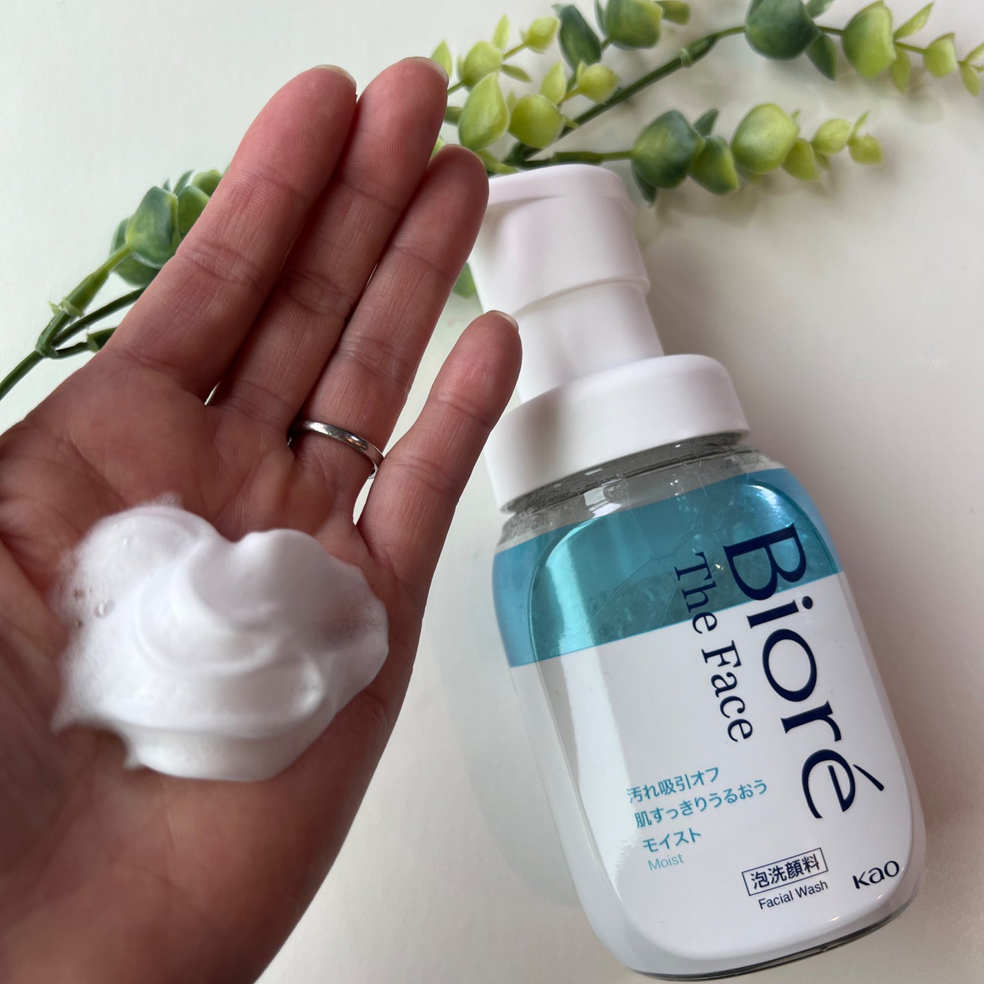 ビオレ ザフェイス 泡洗顔料 モイスト/ビオレ/泡洗顔を使ったクチコミ(2枚目)