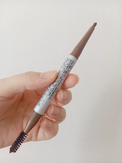 だ円芯 アルミ アイブローペンシル/DAISO/アイブロウペンシルを使ったクチコミ(2枚目)