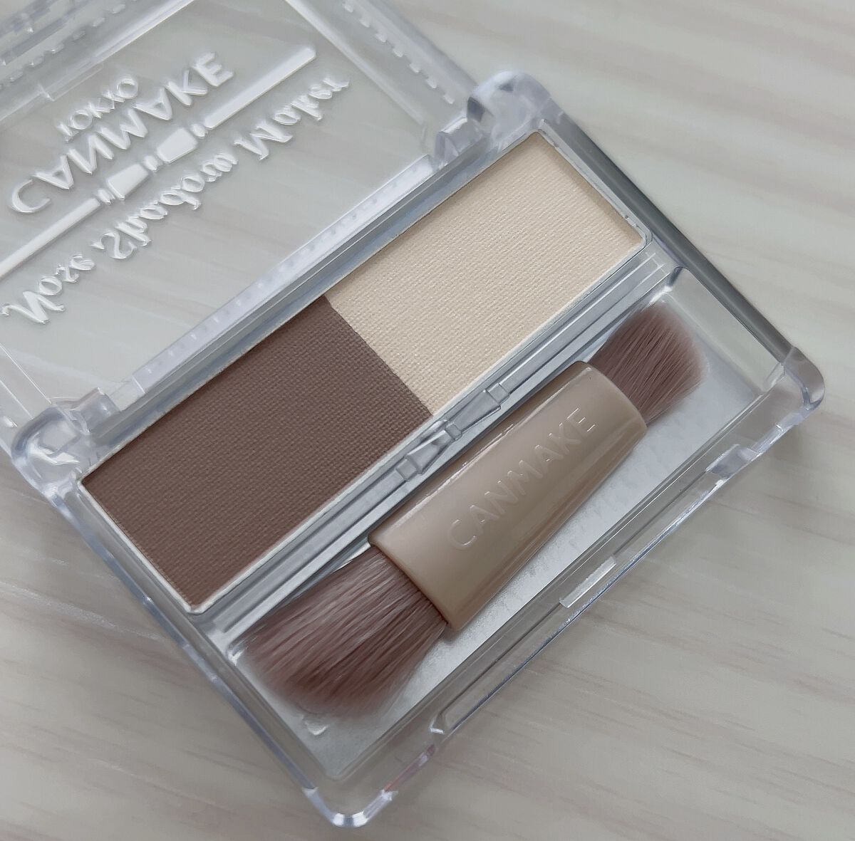 ノーズシャドウメーカー 01 グレージュイエロー/キャンメイク/ハイライト・シェーディングを使ったクチコミ（3枚目）