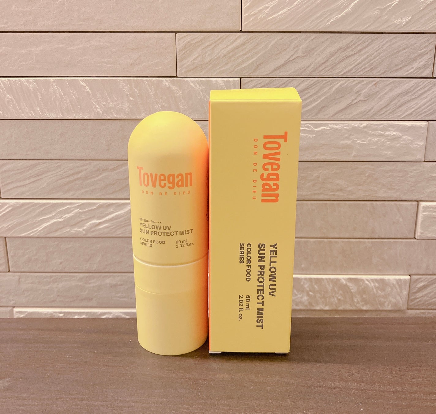 カラーフードシリーズ イエローUVサンプロテクトミスト SPF50+ PA+++/Tovegan/日焼け止めミスト・スプレーを使ったクチコミ(5枚目)