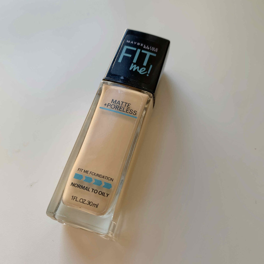 フィットミーリキッドファンデーション/MAYBELLINE NEW YORK/リキッドファンデーションを使ったクチコミ（1枚目）
