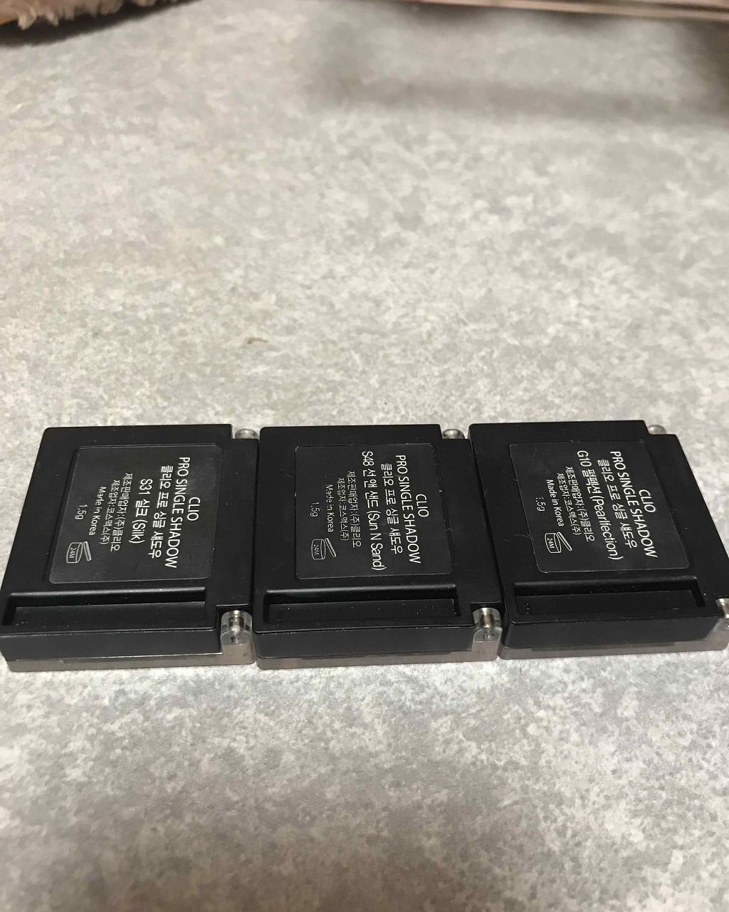 プロ シングル シャドウ/CLIO/単色アイシャドウを使ったクチコミ（2枚目）