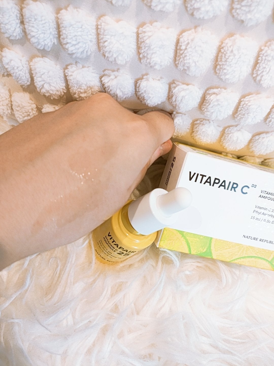 ビタペアC ビタミンC25アンプル/ネイチャーリパブリック/美容液を使ったクチコミ(4枚目)