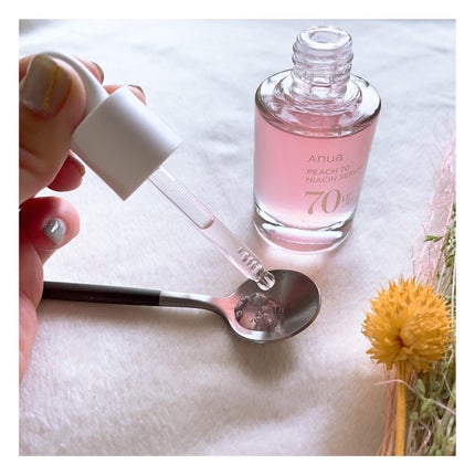 桃70%ナイアシンセラム/Anua/美容液を使ったクチコミ(3枚目)