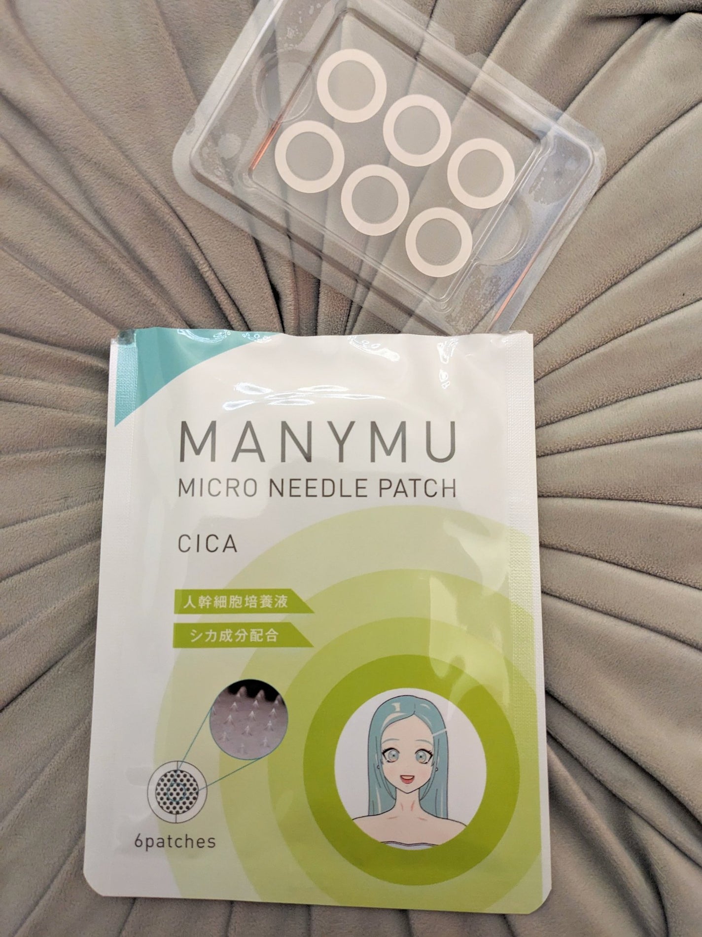 マイクロニードルパッチ シカ/MANYMU/シートマスク・パックを使ったクチコミ(1枚目)