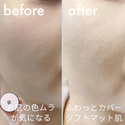 ブラーフィニッシュ雲楚クッション/Dinto/クッションファンデーションを使ったクチコミ(10枚目)