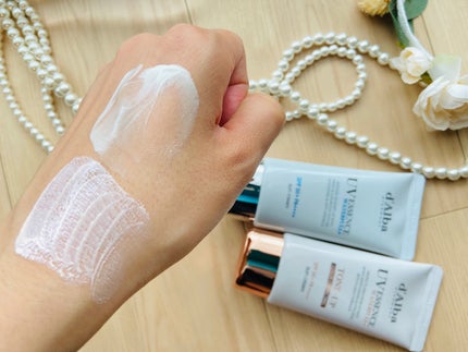 ダルバ ウォータフル エッセンス サンクリーム/ダルバ/日焼け止めクリームを使ったクチコミ(6枚目)