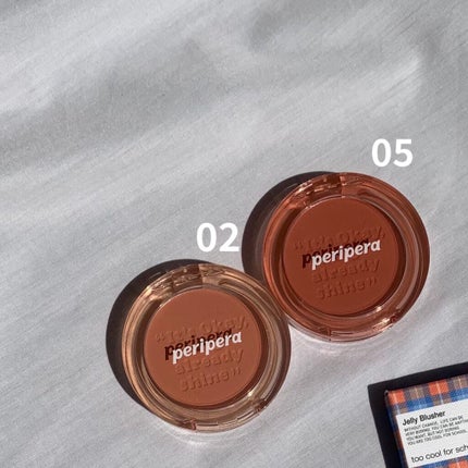 ピュア ブラッシュド サンシャイン チーク/PERIPERA/パウダーチークを使ったクチコミ(1枚目)