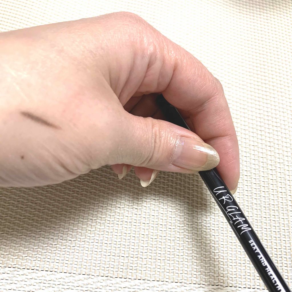 スリムスケッチアイブロウペンシル/U R GLAM/アイブロウペンシルを使ったクチコミ(1枚目)