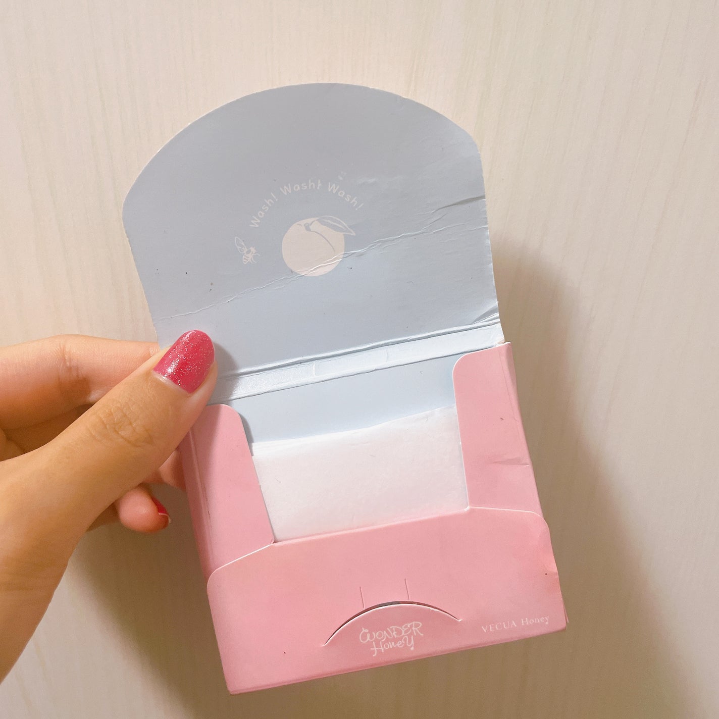 ワンダーハニー もこもこ泡立つ紙石けん/VECUA Honey/ハンドソープを使ったクチコミ(2枚目)
