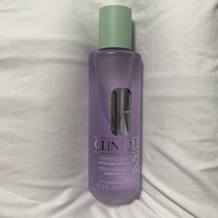 クラリファイング ローション 2/CLINIQUE/拭き取り化粧水を使ったクチコミ(1枚目)