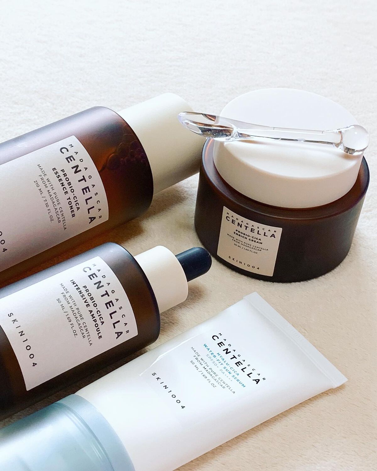 ヒアルーシカ ウォーターフィット サンセラム/SKIN1004/日焼け止めローションを使ったクチコミ（2枚目）