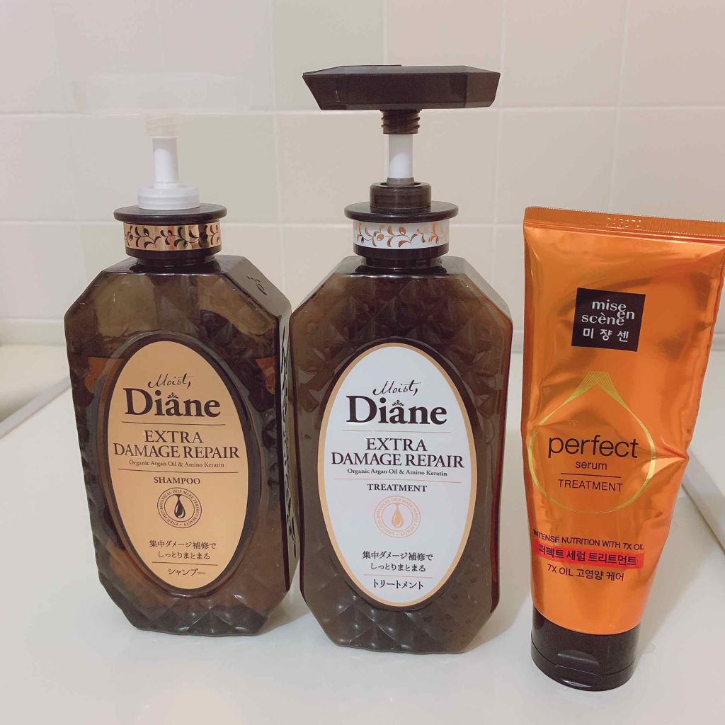 トリートメント　オリジナル/miseenscene/洗い流すヘアトリートメントを使ったクチコミ（1枚目）
