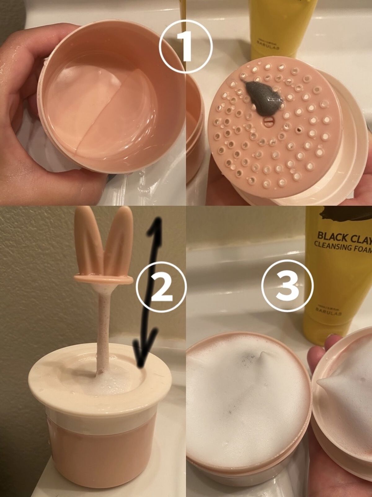 ほいっぷるん/DAISO/その他スキンケアグッズを使ったクチコミ（2枚目）