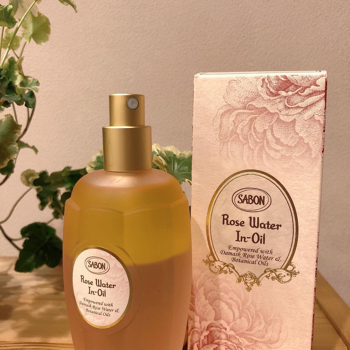 ローズウォーターインオイル/SABON/ミスト状化粧水を使ったクチコミ(3枚目)