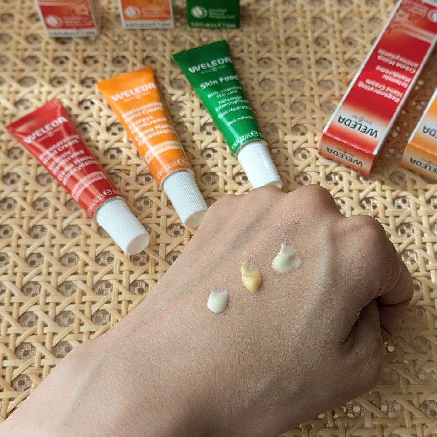 ヴェレダ ハンドクリーム ギフト/WELEDA/ハンドクリームを使ったクチコミ(3枚目)