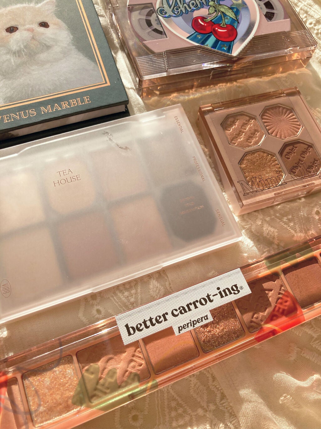 Venus Marble アイシャドウキャットシリーズ/Venus Marble/アイシャドウパレットを使ったクチコミ(7枚目)