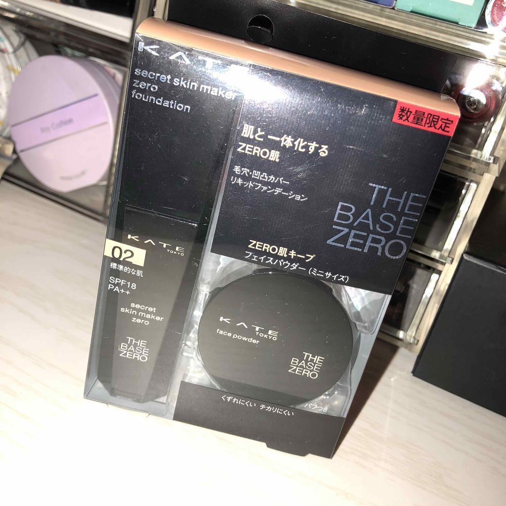 シークレットスキンメイカーゼロ(リキッド)/KATE/リキッドファンデーションを使ったクチコミ(1枚目)